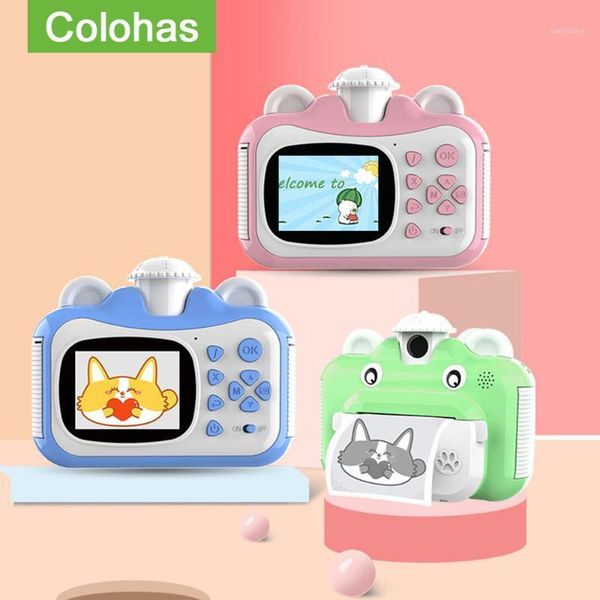 

digital cameras instantane camera toys for kids girls children's video christmas gift brithday instant printer1