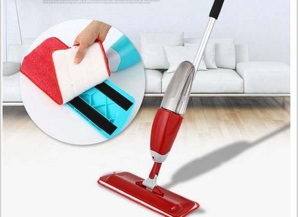 

350 мл микроволокна спрей с копилкой мраморный лоток для уборки пола пола многофункциональный водой, распыление плоско