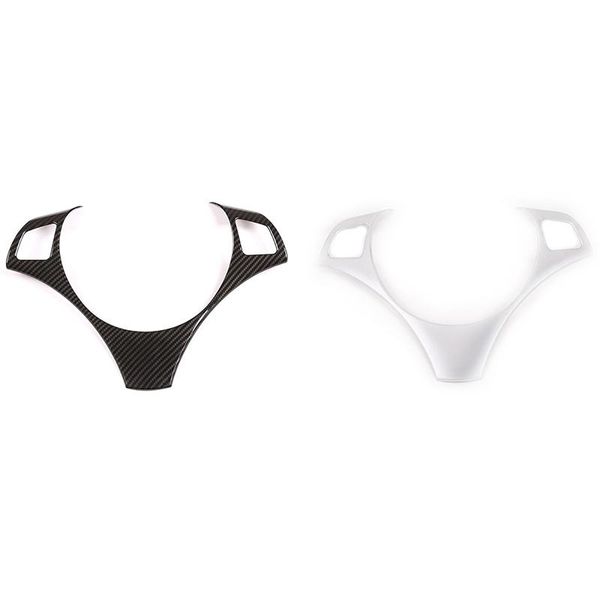 

steering wheel covers car decoration cover trim frame sticker for e90 3 series 2005-2012 accessories