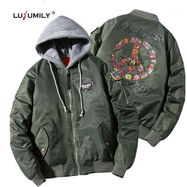 

lusumily women jackets bomber thicken cotton coats winter autumn pilot jacket female big size 3xl overcoat army jacket1, Black;brown