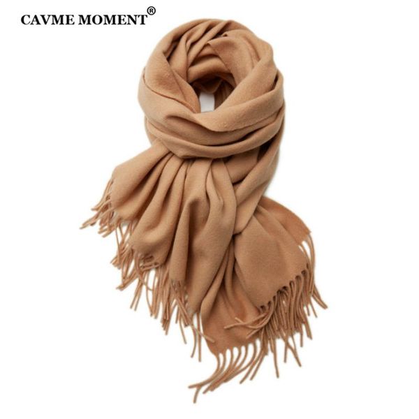 

cavme pure wool scarf custom gift basic long sacrves with tassels fashion warm 100% wool scarf 70*200cm 270g, Blue;gray