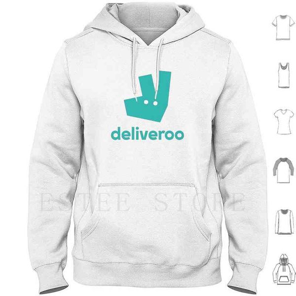 

deliveroo hoodie long sleeve livoo a stuff delicious case, Blue;black