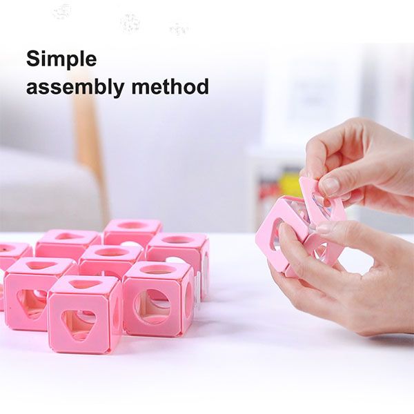 

three-dimensional thinking body rubik cube intelligent assembly multi-body modeling puzzle space thinking toys splicing rubik cube