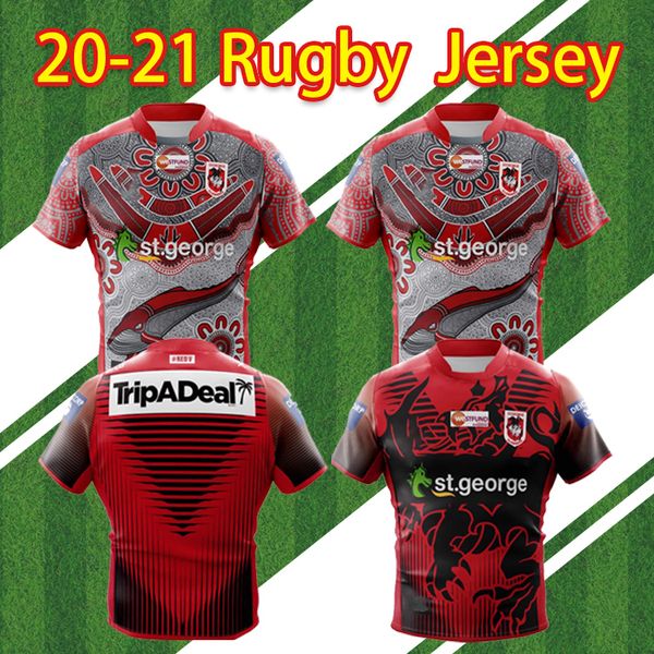 

20 21 australia all teams nice rugby jerseys rabbitohs st george home away nines anzac indigenous rugby jersey shirt big size 5x, Black;gray