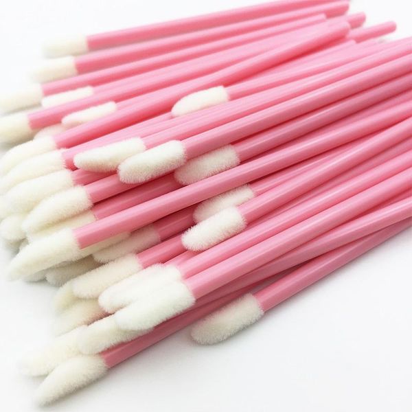 

makeup brushes 100pcs disposable lip eyelashes extension mascara applicator lipstick wands set cosmetic make up tool