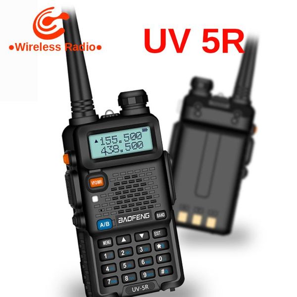 

baofeng uv-5r dual band walkie talkie vhf / uhf 136-174 / 400-520 мгц двухстороннее радио радио ветчины радиопередача портативный baofeng uv