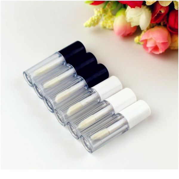 

8pcs/lot l/0.8ml plastic lip gloss tube small lipstick tube/mascara tube eyelawith leakproof inner sample cosmetic c qyljfe