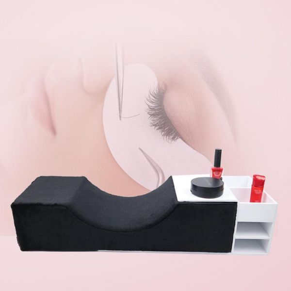 

eyelash extension pillow memory foam curve pillow for beauty salon graft eyelash