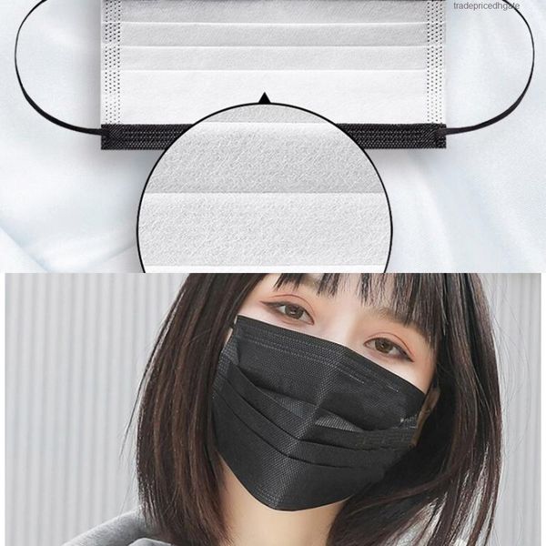 

cartoon kn 95 ship black famask 3 layers non woven breather valve pm2.5 protective mask for adultren 4 10