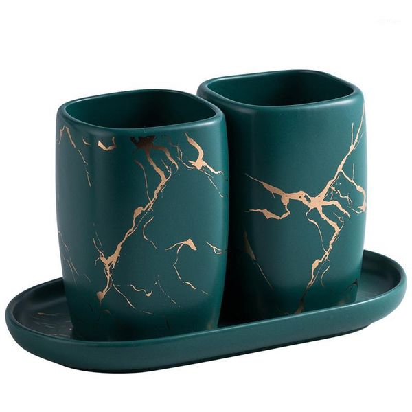 

ceramic marbling mouth couple outfits toothbrush cup wash tooth mug a pair of wedding gifts mug tazas de ceramica creativas1