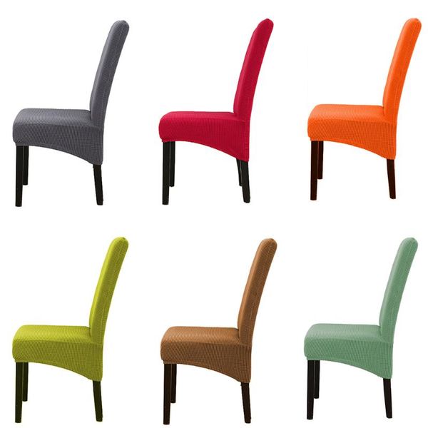 

chair covers polar fleece fabric xl size long back plaid cover seat universal spandex restaurant el party banquet