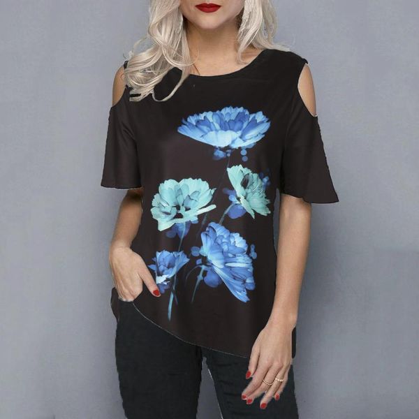 

2020 summer new cotton o-neck women's solid color short-sleeved t shirt ladies fashion tshirts drop shipping, White