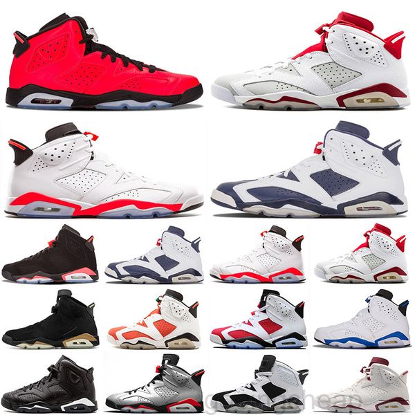 

mens 6s 6 basketballs shoes jumpman dmp 2020 hare black infrared travis scotts black cat paris reflect silver unc casual sneakers j4-d