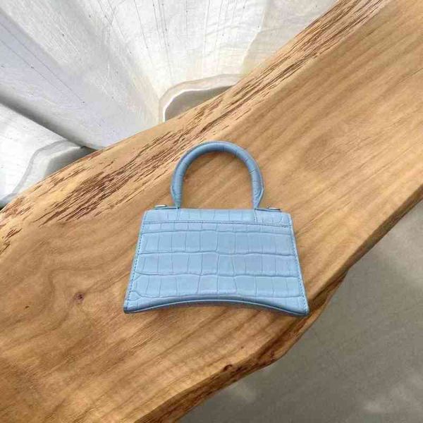 

hourglassoo designer hourgalss alligator b-button box messenger handbag