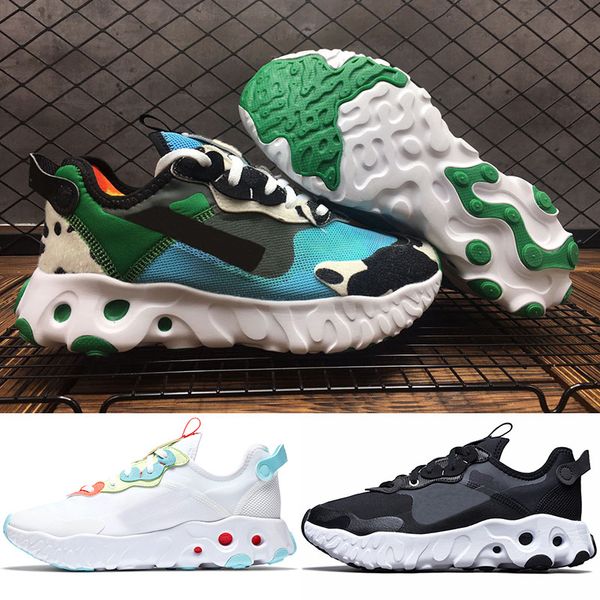 

react running shoes art3mis for women chunky dunky black white bright crimson fashion womens trainers sports sneakers size 36-40, White;red