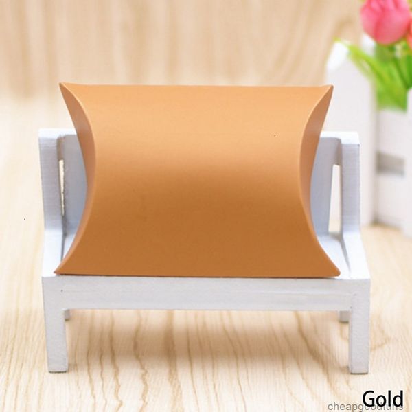 

u factory shape candy kraft pillow favor anti-scratch box sweet boxes wedding party gift bag 1u