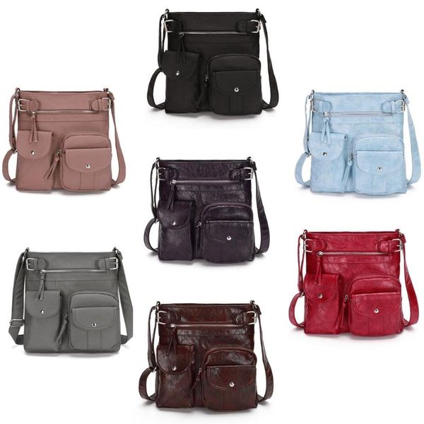 

everyday crossbody bag for women lady pu leather purses shoulder handbags h8wd
