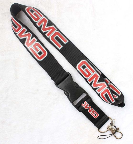 

for gmc sierra yukon black lanyard quick release keychain neck strap, Silver