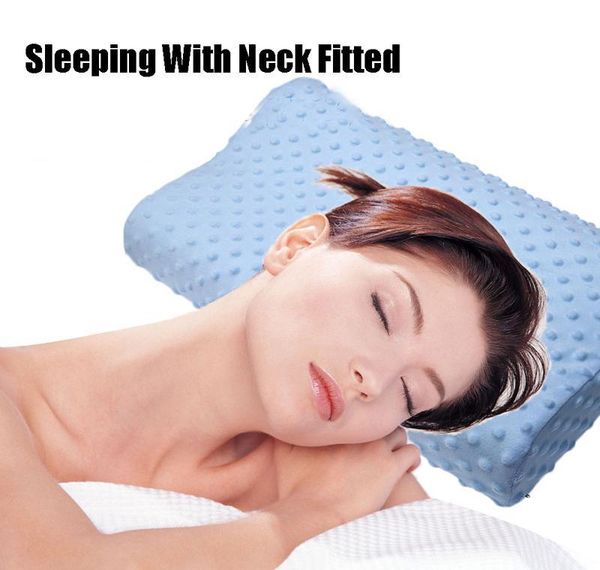 

memory foam orthopedic pillow latex neck pillow fiber slow rebound soft masr cervical health care jlltfw mywjqq