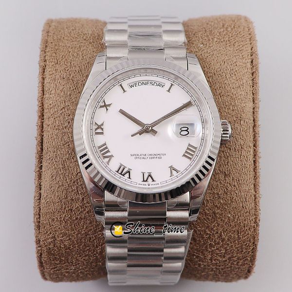 

v2 version ewf date just 36mm white dial 128239 cal.3255 automatic 118235 118238 mens watch 316l steel case case designer watches, Slivery;brown