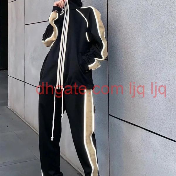 

2020 nwe mens tracksuit luxury women tracksuit men sweatsuits casual suit long sleeve pocket running casual man clothes men outfits, Gray