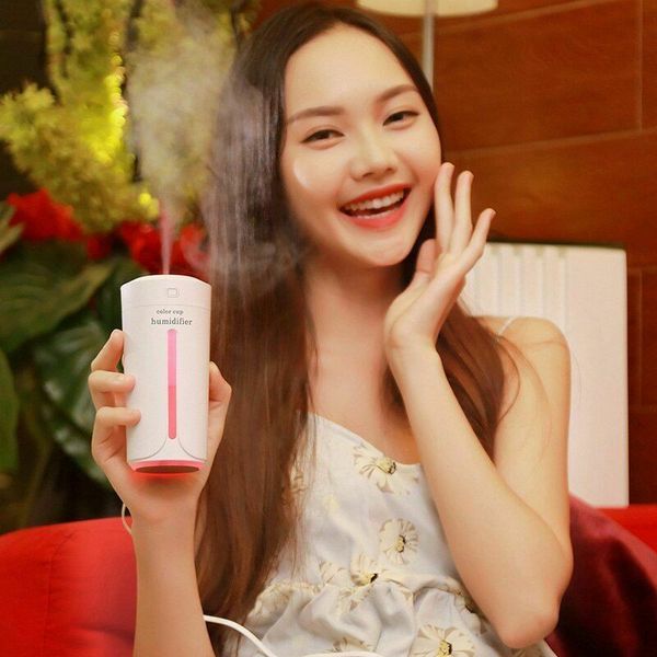 

usb car air humidifier color cup home car ultrasonic mini aromatherapy #21