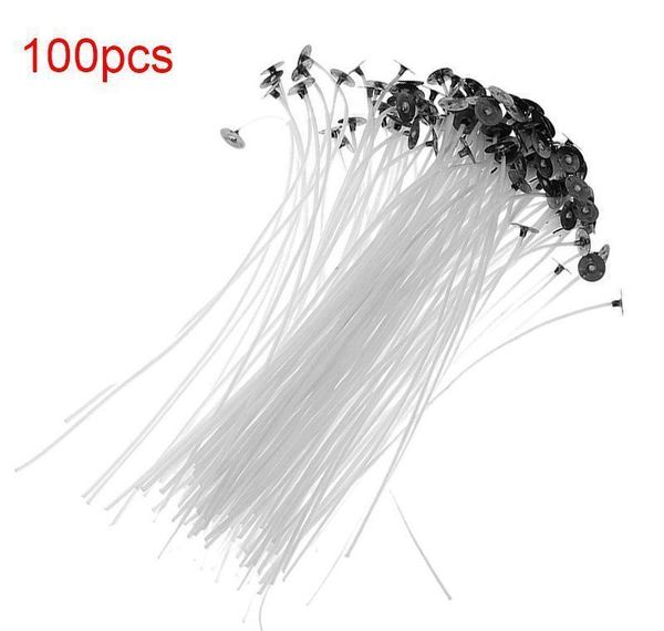 

100 шт. 5/6/7/9/15 / 15 / 20см свеча фитиль бездымных фишек diy свеча на день рождения рождественский дом украшения дома канд wmtksf mywjqq