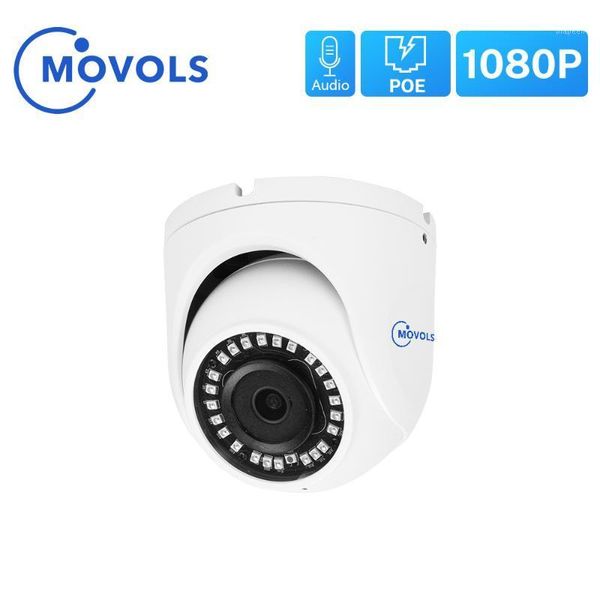 

cameras movols 1080p h.265 security poe ip camera waterproof 2.8mm audio cctv doom home surveillance onvif for nvr system1