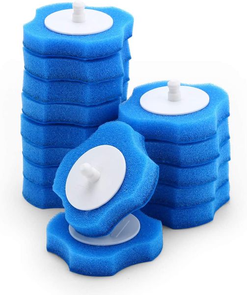 

disposable toilet brush replacement core with cleaning systems to wash bathroom and comes with detergent