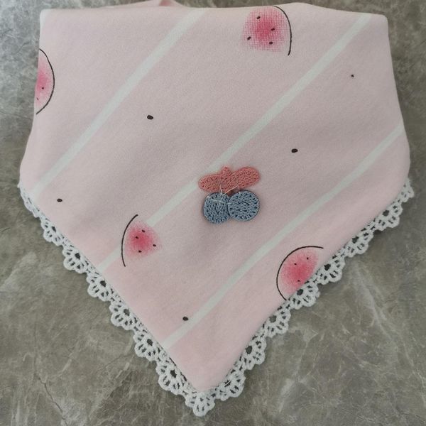 

special baby bibs drooling cotton baby scarf burp cloth bandana bibs newborn baby boy infant girl toddler stuff lace slabbetjes swy wmtqvi, Red;brown