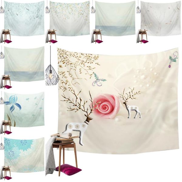 

landscape print tapestry art wall hanging blanket bedspread beach towel background cloth carpet living room decoration