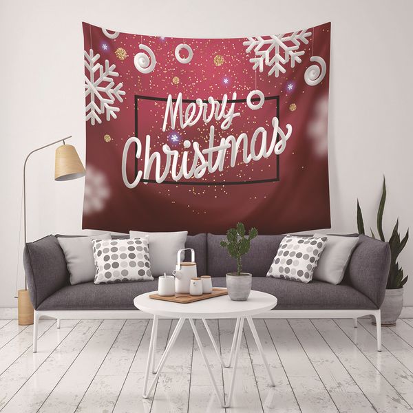 

new arrival 9 styles christmas home decor tapestries beach towel camping blanket bedsheet table-cloth with led light high-definition