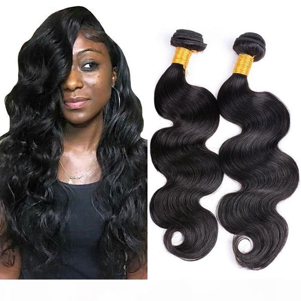 

brazilian body wave hair bundles unprocessed 7a virgin wavy hair malaysian indian peruvian human hair weave natural black