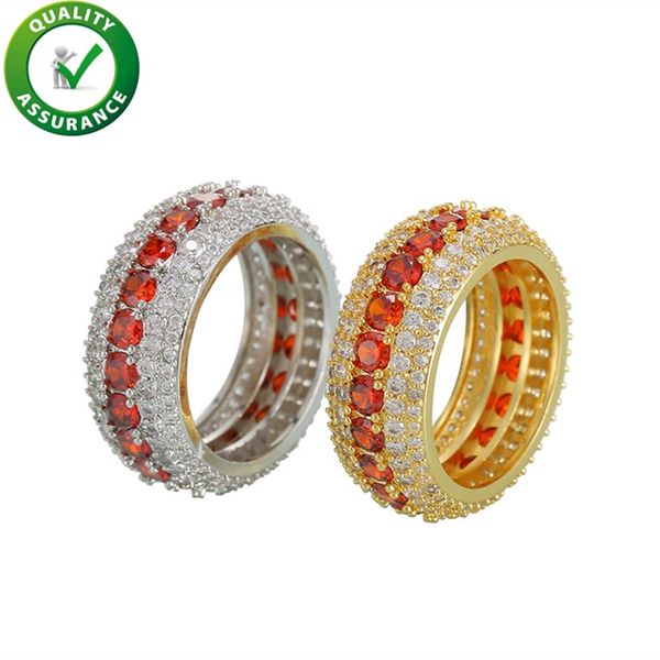 

hip hop jewelry men gold rings engagement love ring wedding luxury designer iced out diamond eternity rings championship rapper accessories, Silver