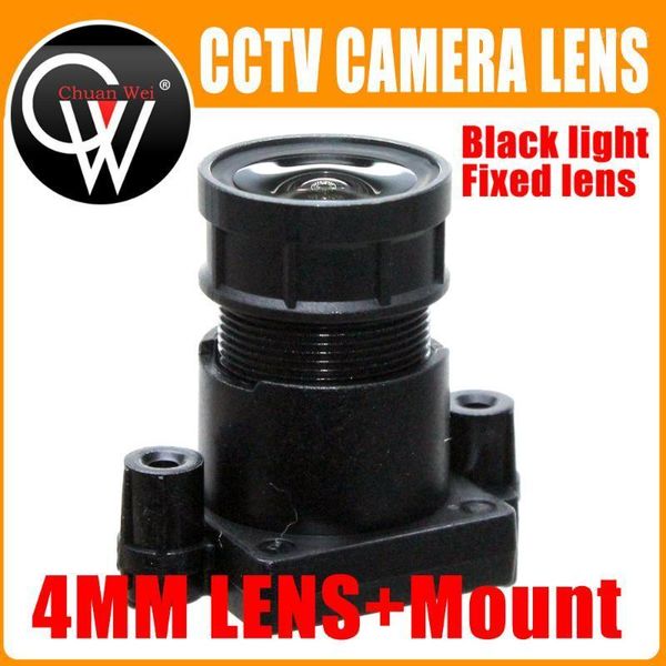 

lens hd 4mm 2mp f1.0 m12 star light and black fixed + mount for ip camera1