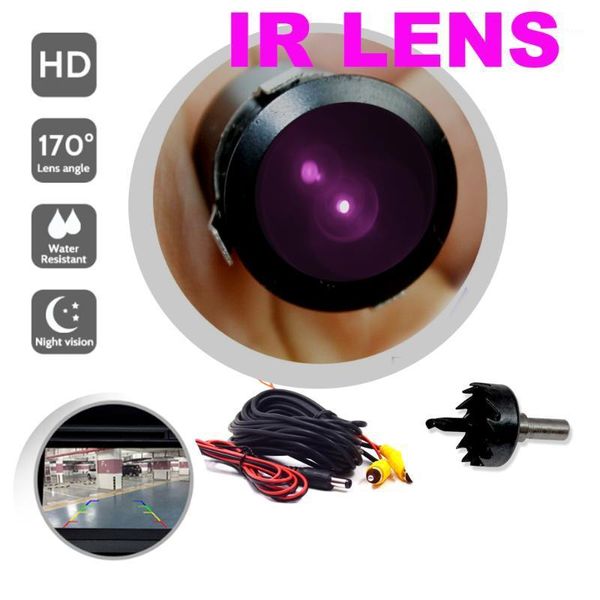 

ir ccd hd night vision 170 wide angle car reverse camera rear view camera backup parking camcorder waterproof reversing monitor1