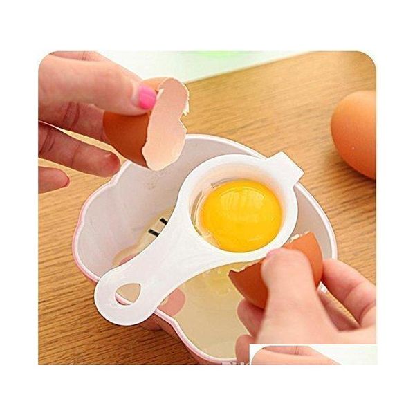 

white separator-egg divider strainer screen filter-chef kitchen jlltzv dayupshop