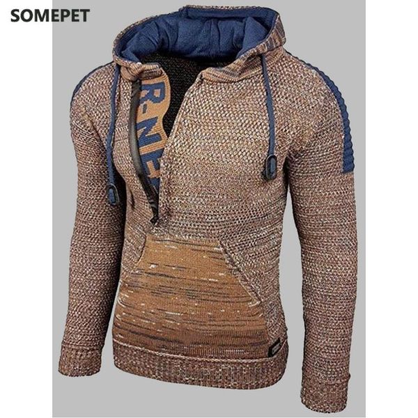 

autumn men's sweater hoodies casual long sleeves thickening warm trend shirt sweaters jackets classic cardigan sweater coat men, White;black