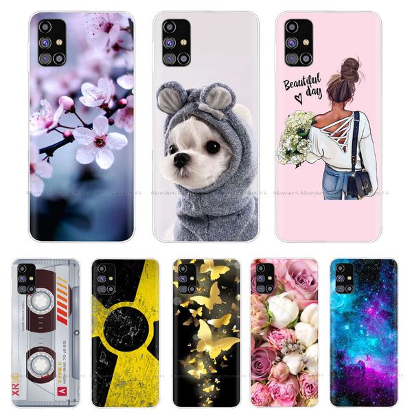 

soft silicone galaxy m51 m515f tpu fundas phone case for samsung m31s m317f m31 m 31 s back cover bumper shell
