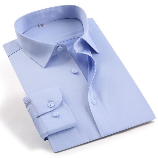 

caiziyijia men's silm fit solid dress shirt smart casual long sleeve button down breathable comfortable cotton easy care shirts1, White;black