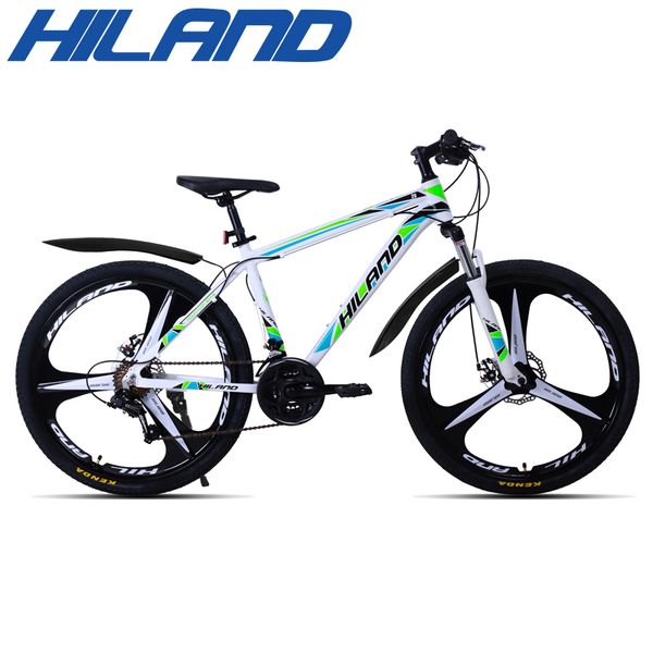 

hiland 21 speed aluminum alloy mountain bikesuspension bicyclewith shimano tourney and microshift shifter ing