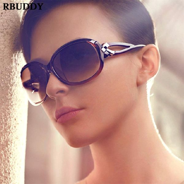 

sunglasses rbuddy vintage round gradient women fashion brand design shades travel sun glasses okulary soleil femme uv400 gafas, White;black