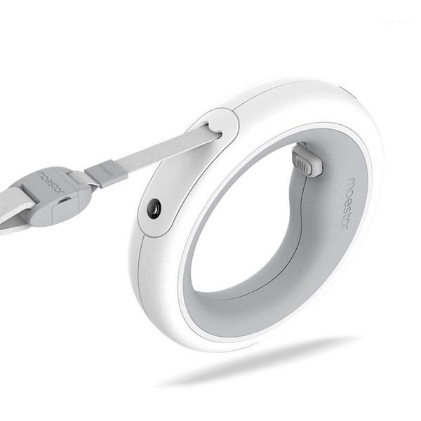 

dog collars & leashes 3 meter retractable automatic traction rope pet leads usb rechargeable with led lighting1