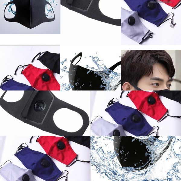 

porous with mask valve face polyurethane anti-dust breathing smoke pollution washable reus fli1 wdzy