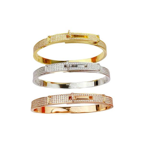 

nose round button brilliant diamonds bracelet simple and design rose gold bracelet for girls' girlfriends jewel, Black