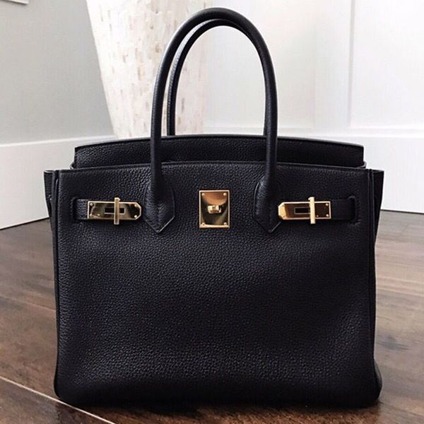 

new head layer lychee grain fashion one shoulder portable leather bag for women