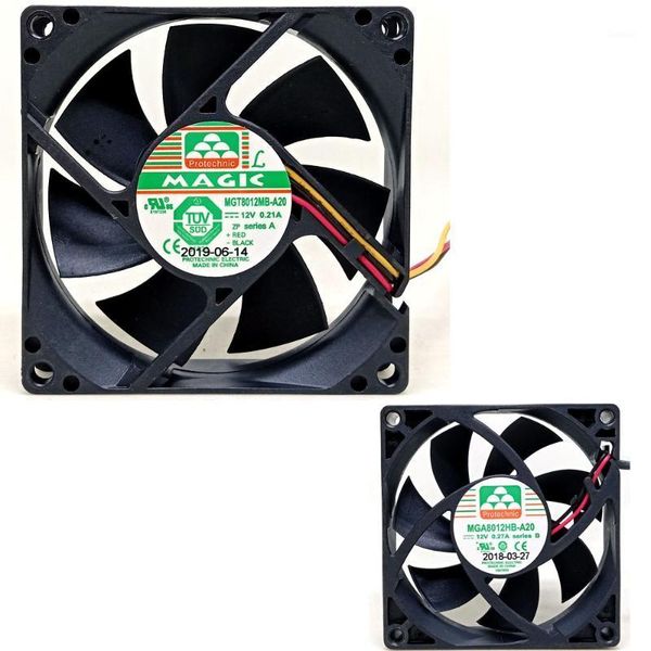 

fans & coolings mgt8012mb-a20 mgt8012-a2080*80*20mm 8020 12v 2wire 3wire cooling fan hzdo1