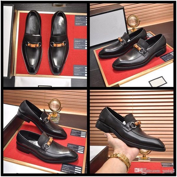 

sp handmade microfiber leather luxury men oxfords lace-up 2019 carved business designer men formal shoes, men dress shoes 33, Black