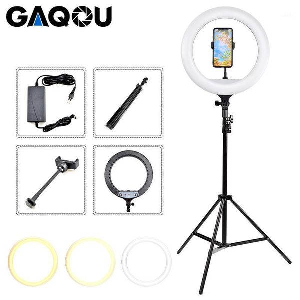 

ring lamp 14 inch led ring light dimmable pgraphy lighting with tripod phone stand for makeup camera studio video youtube vk1
