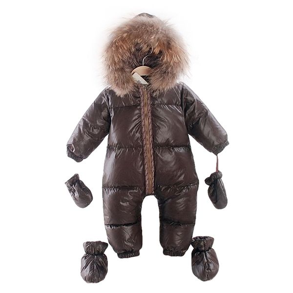 Mode Winter 90% Ente Daunenjacke Kinder Jungen Oberbekleidung Mäntel, 1-3 Jahre alte Kinder Jacken Schnee tragen Säuglingsmantel LJ201017